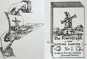 The Kineograph - a new optical ilusion 1868 von John Barnes Linnett
